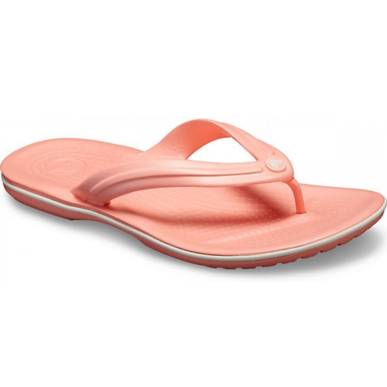 Crocs női papucs Crocband Flip világos rózsaszín és fehér 11033 6KP