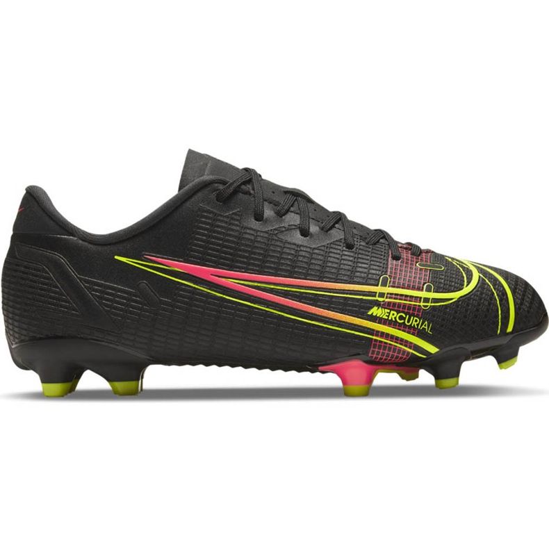 Nike Mercurial Vapor 14 Academy FG / MG Junior CV0811 090 futballcipő fekete fekete