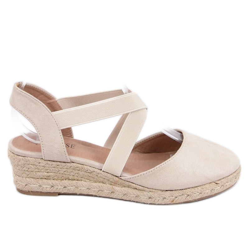 Espadrilles alacsony ék bézs 9R65 bézs Espadrilles alacsony ék bézs 9R65 bézs