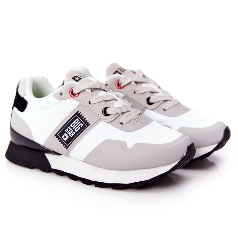 Gyermek sportcipők Memory Foam Big Star HH374168 Fehér