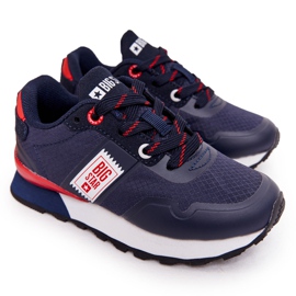 Gyermek sportcipők Memory Foam Big Star HH374171 Navy Blue kék
