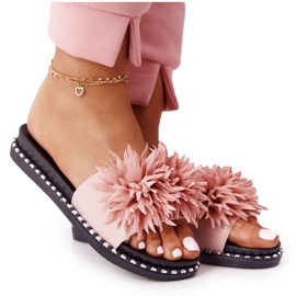 Gumi papucs fúvókákkal Vinceza 20-30101 Pink rózsaszín Gumi papucs fúvókákkal Vinceza 20-30101 Pink rózsaszín