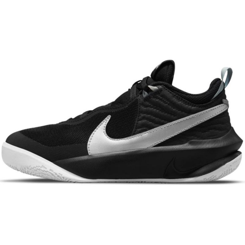 Nike Team Hustle D 10 Big Basketball Shoe Jr CW6735 004 kosárlabda cipő fekete fekete Nike Team Hustle D 10 Big Basketball Shoe Jr CW6735 004 kosárlabda cipő fekete fekete