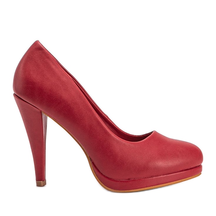 Piros öko-bőr szivattyúk a Liana platformon