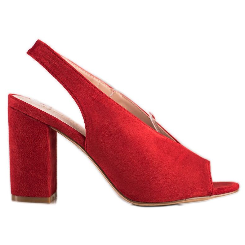 S. BARSKI Épített szandál S.BARSKI piros