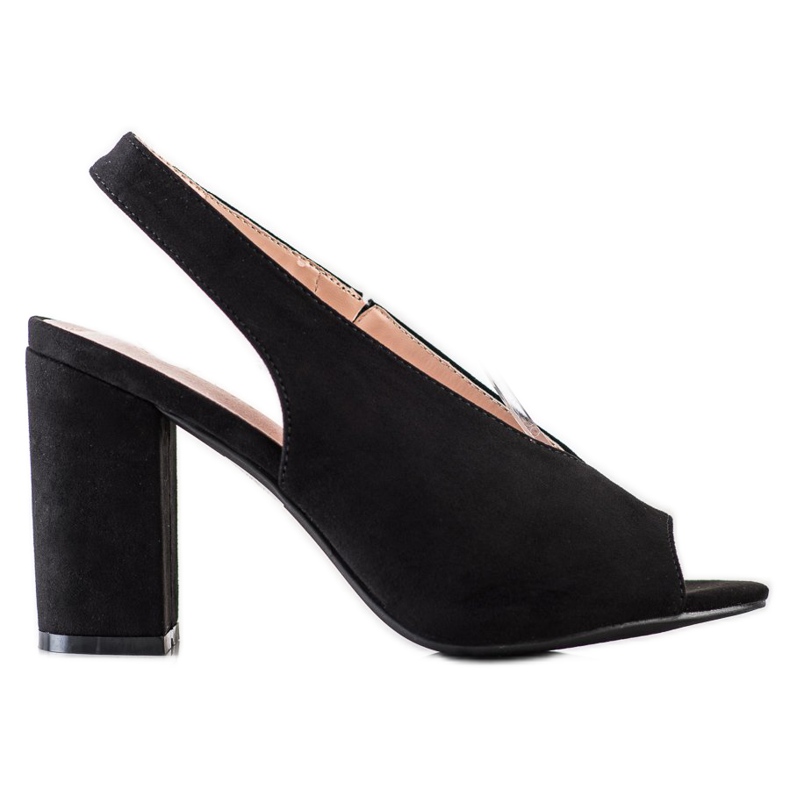 S. BARSKI Épített szandál S.BARSKI fekete