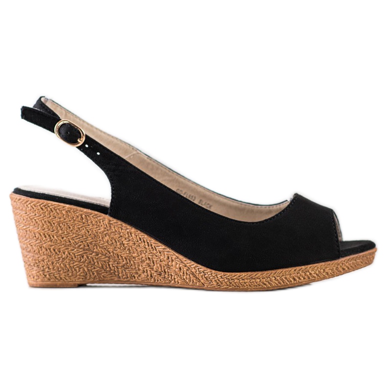 Goodin Alkalmi ék szandál fekete