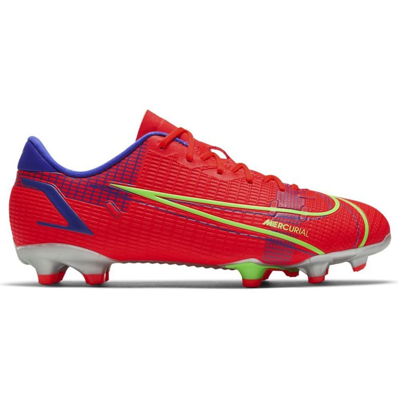 Nike Mercurial Vapor 14 Academy FG / MG Junior CV0811 600 futballcipő piros piros
