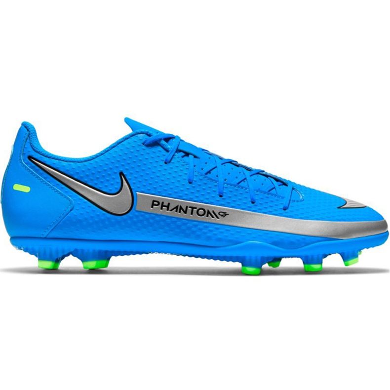 Nike Phantom Gt Club FG / MG CK8459 400 futballcipő kék kék