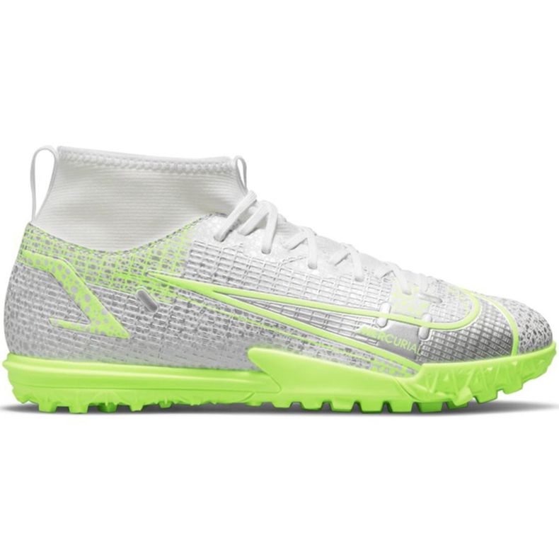 Nike Mercurial Superfly 8 Academy Tf Junior CV0789 107 futballcipő szürke