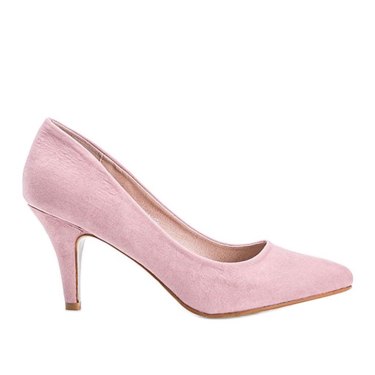 Rózsaszín szivattyúk Meagan ökobőrből