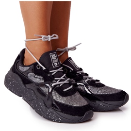 Női sportcipő Memory Foam Big Star HH274325 Fekete