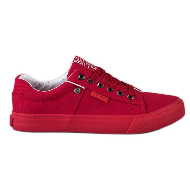 Női cipők Big Star AA274514 piros