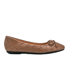 Kaiden bézs fonott balerinák Kaiden bézs fonott balerinák