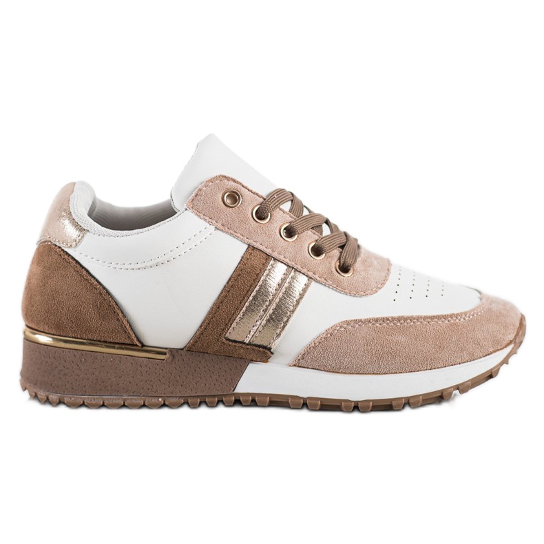 SHELOVET Alkalmi cipők fehér sokszínű