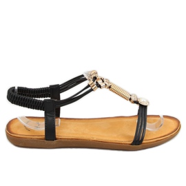 Fekete női szandál H075 Negro Fekete női szandál H075 Negro