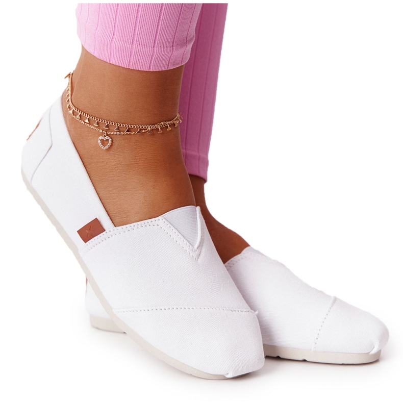 EVE Női espadrilles fehér óra után