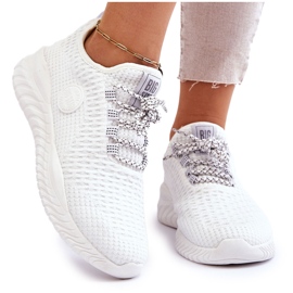 Női sportcipő Memory Foam Big Star HH274296 Fehér Női sportcipő Memory Foam Big Star HH274296 Fehér