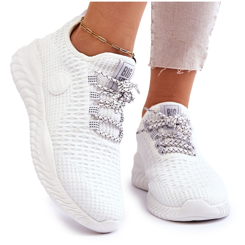 Női sportcipő Memory Foam Big Star HH274296 Fehér