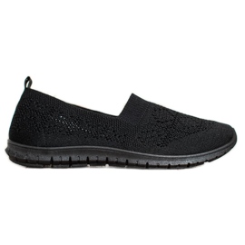 Áttört Slipony MCKEYLOR fekete