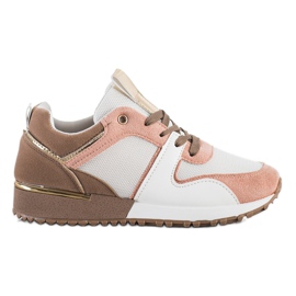 SHELOVET Stílusos színes cipők sokszínű SHELOVET Stílusos színes cipők sokszínű