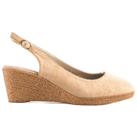 Goodin Kényelmes ék szivattyúk barna Goodin Kényelmes ék szivattyúk barna