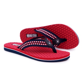 Női papucs Papucs Big Star Red DD274A252 piros sötétkék