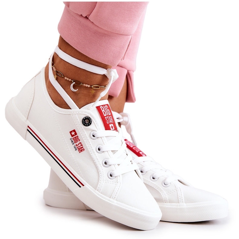 Női cipők Big Star HH274059 Fehér