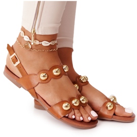 Szandál Jets S.Barski 541-52 Barna