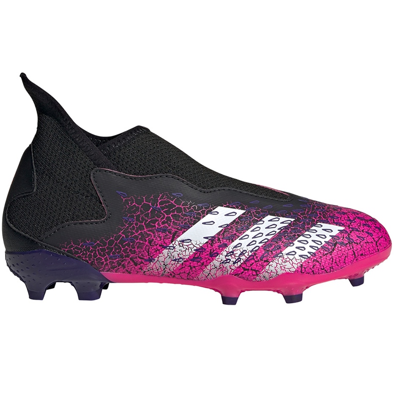 Adidas Predator Freak.3 Ll Fg Jr FW7529 futballcipő fekete