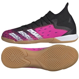 Adidas Predator Freak .3 In M FW7518 futballcipő fekete fekete