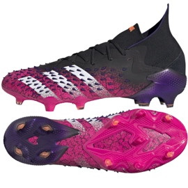 Adidas Predator Freak.1 Fg M FW7241 futballcipő sokszínű fekete