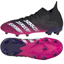 Adidas Predator Freak.1 Fg Jr FW7528 futballcipő sokszínű fekete