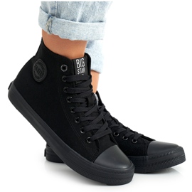 Magasszárú cipők Big Star FF274A170 Fekete