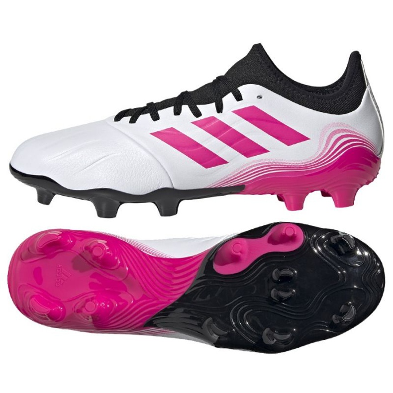 Adidas Copa Sense.3 Fg M FW7934 futballcipő sötétkék, fehér, rózsaszín fehér