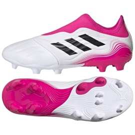 Adidas Copa Sense.3 Ll Fg M FW7268 futballcipő sötétkék, fehér, rózsaszín fehér