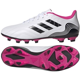 Adidas Copa Sense.4 FxG M FW6536 futballcipő sokszínű fehér