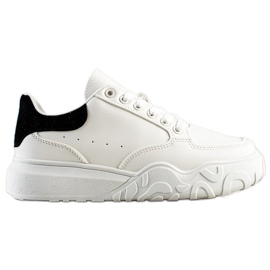 Small Swan Fehér öko bőr cipők