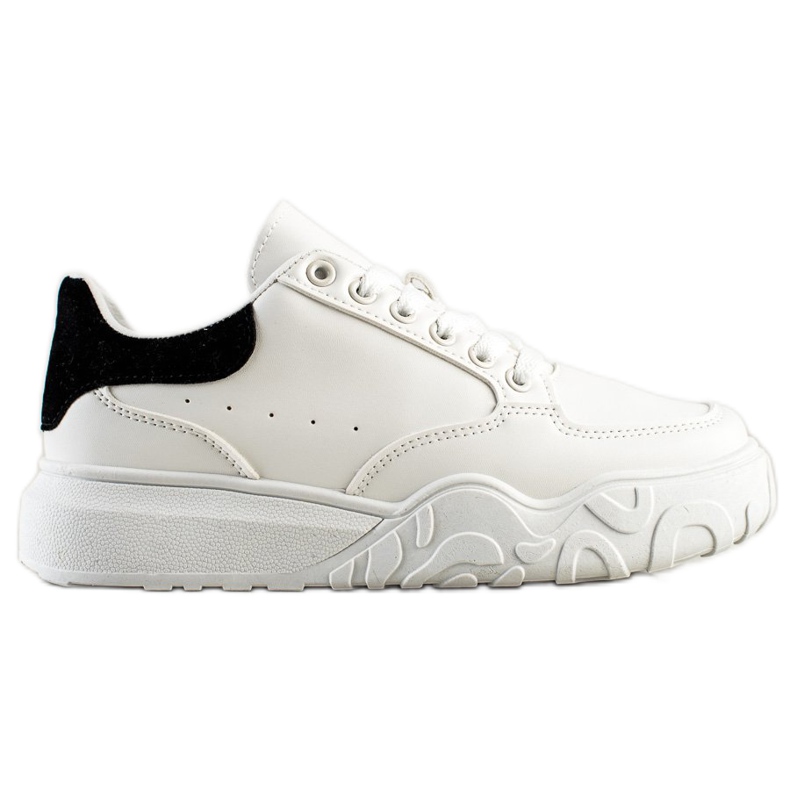 Small Swan Fehér öko bőr cipők