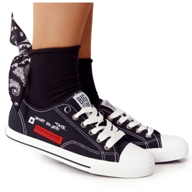 Női cipők Big Star FF274082 Fekete