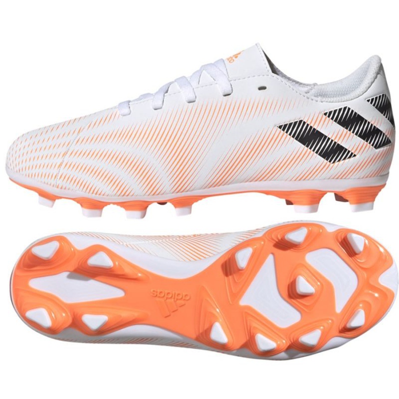 Adidas Nemeziz.4 FxG Jr FW7363 futballcipő sokszínű fehér