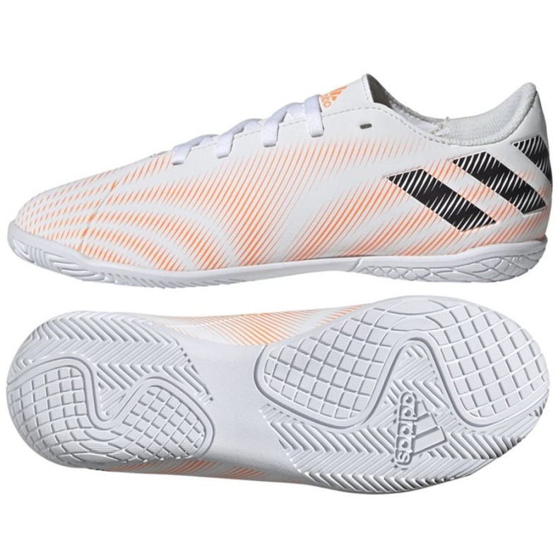 Adidas Nemeziz.4 Jr FW7362 futballcipőben sokszínű fehér