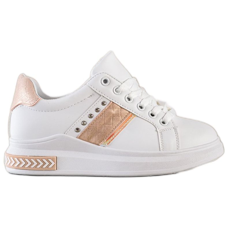 SHELOVET Alkalmi cipők fehér