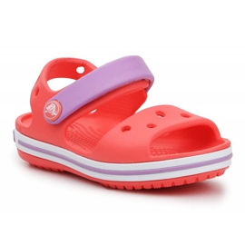 Crocs Crocband Sandal Kids 12856-6SL piros ibolya
