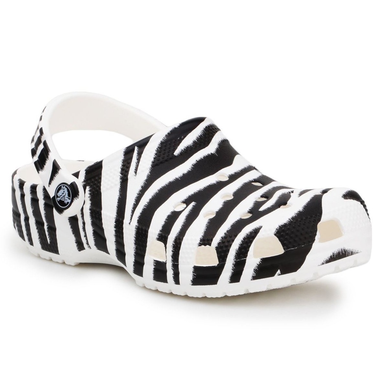 Crocs Classic Animal Print Clog W 206676-1DE fehér fekete