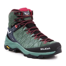 Salewa Ws Alp Trainer 2 Mid Gtx W 61383-5085 túracipő zöld