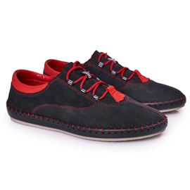 Bednarek Polish Shoes Férfi bőrcipők Bednarek Navy Blue kék Bednarek Polish Shoes Férfi bőrcipők Bednarek Navy Blue kék