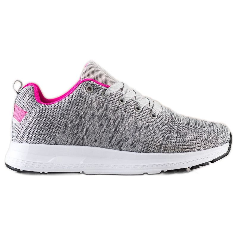 SHELOVET Könnyű fűzős cipők szürke