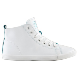 Ideal Shoes Nagy divatú sportcipők Cipők fehér Ideal Shoes Nagy divatú sportcipők Cipők fehér