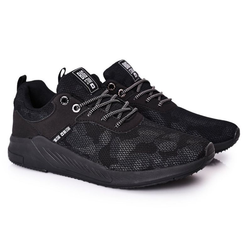 Férfi sportcipő Memory Foam Big Star HH174141 Fekete